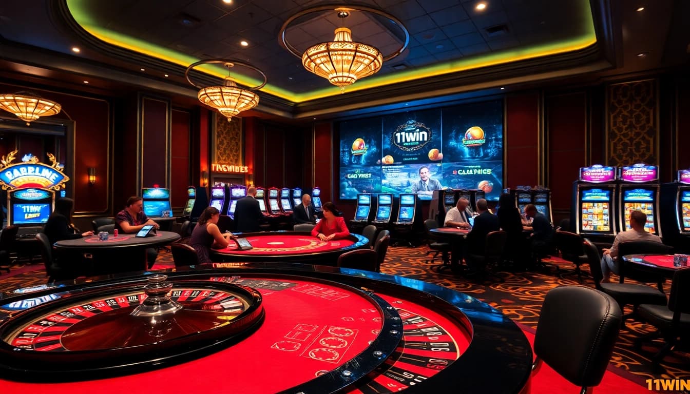 Experience the excitement of 11win with vibrant casino games and thrilling betting action.