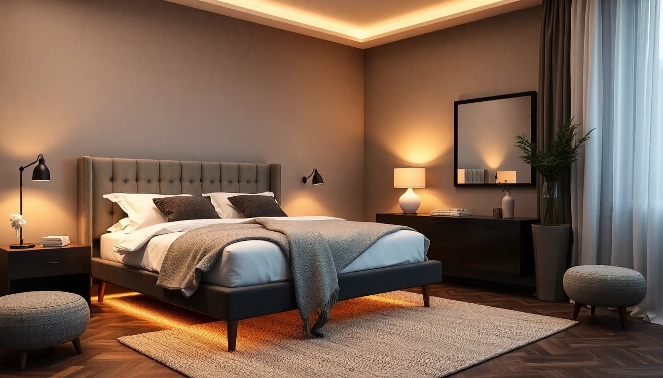 Experience the comfort of materassi 1 piazza e mezza with soft textures and warm atmosphere for quality sleep.