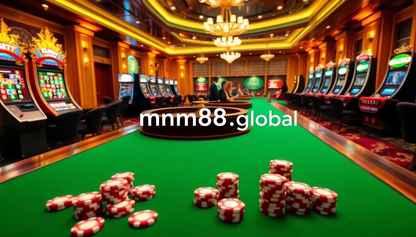 Experience excitement at https://mm88.global/ with vibrant slot machines and poker action.