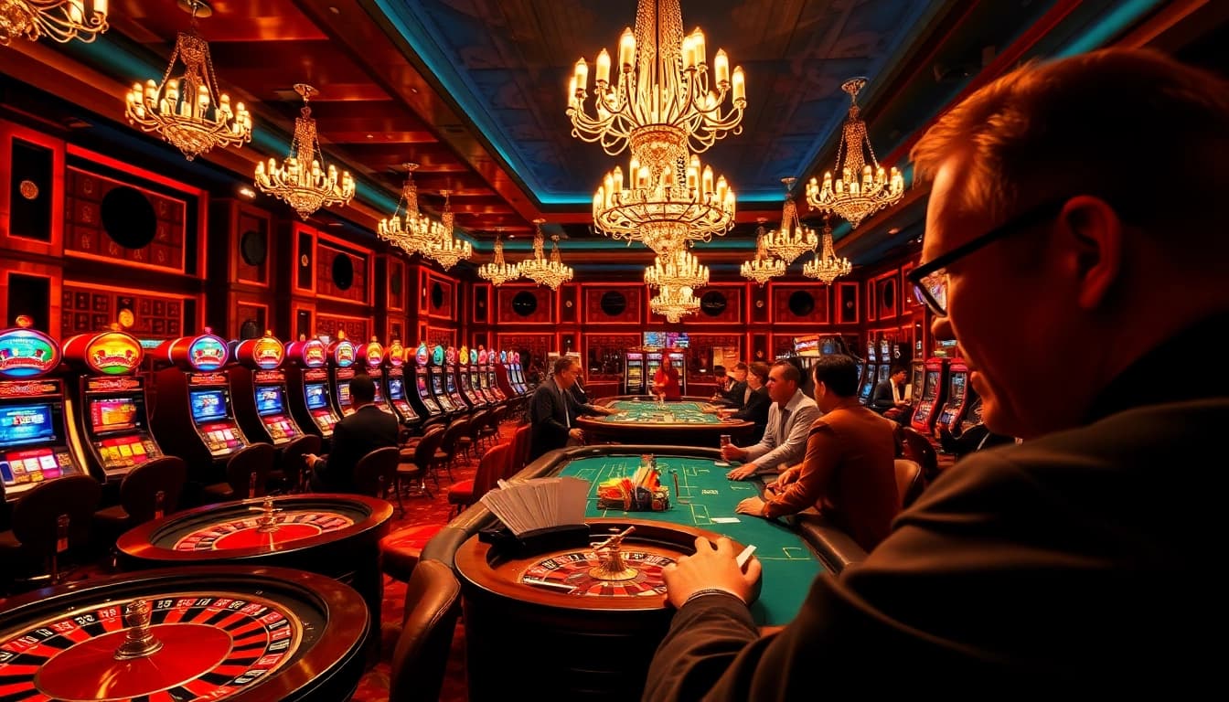Experience the excitement of game s8 with engaging casino visuals and players placing strategic bets.