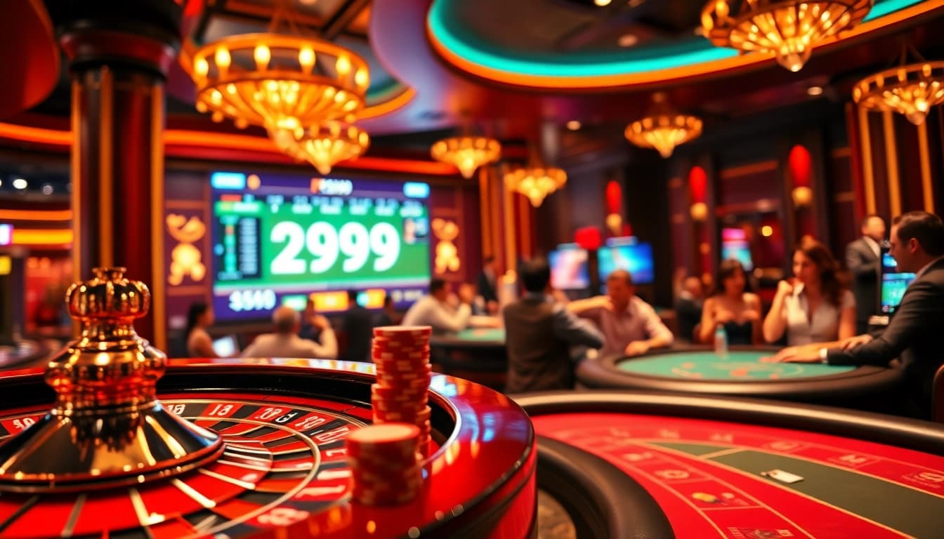 Engaging gamblers at PS99 thể thao, showcasing a vibrant sports betting atmosphere.
