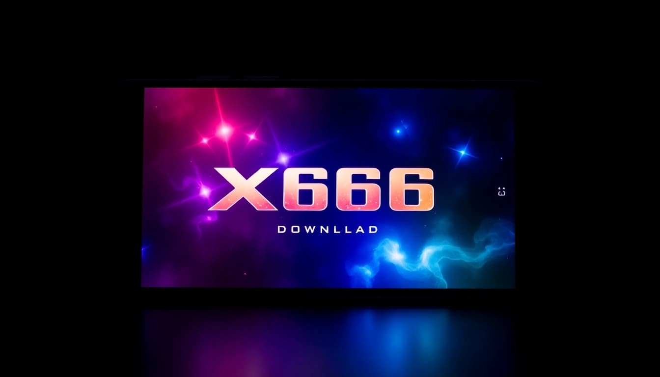 Play and win rewards with X666 Game Download featuring a colorful mobile interface.