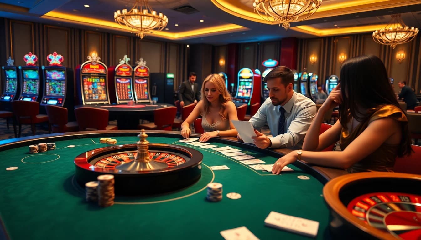 Experience the thrill of luck8 with vibrant casino games, poker tables, and slot machines.