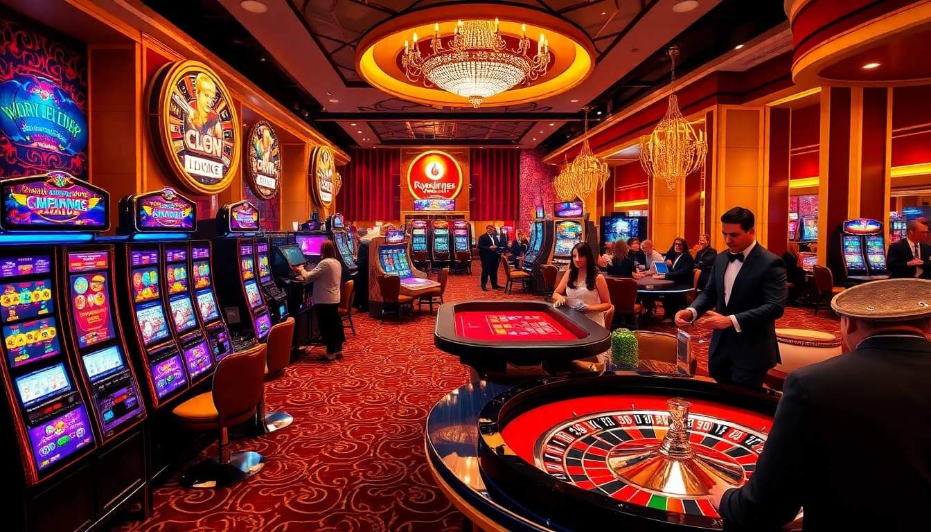 Cwin casino players engaging with vibrant gaming activities and exciting promotions.