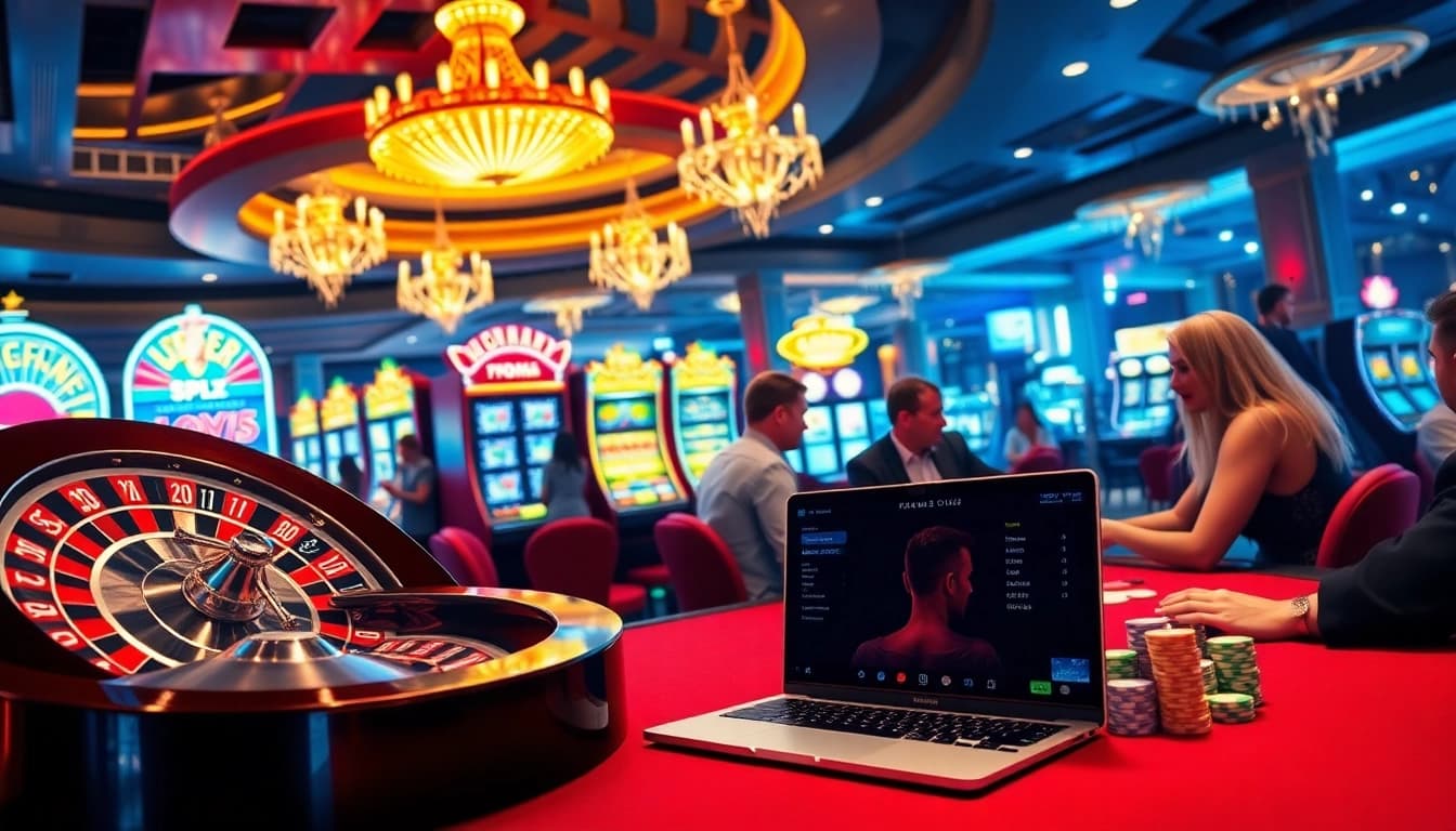 Engage with the thrilling atmosphere at https://xn882025.online/ with vibrant casino tables and exciting betting options.