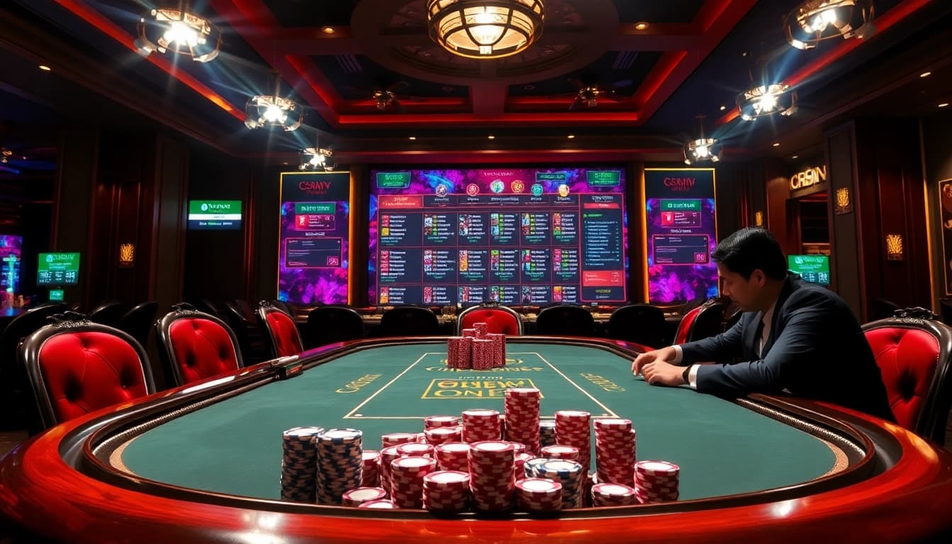 Experience the excitement of 98win trang chu with vibrant casino visuals and poker action.