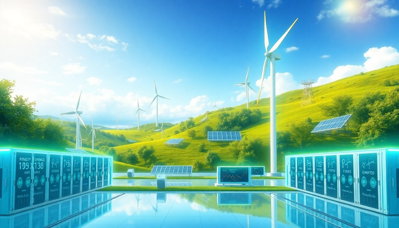 Discover the best cloud mining platforms at a cutting-edge renewable energy cryptocurrency facility.
