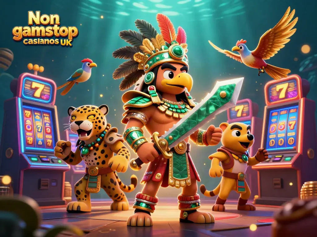 Experience Non gamstop casinos UK with vibrant slots and engaging warriors in an exciting casino scene.