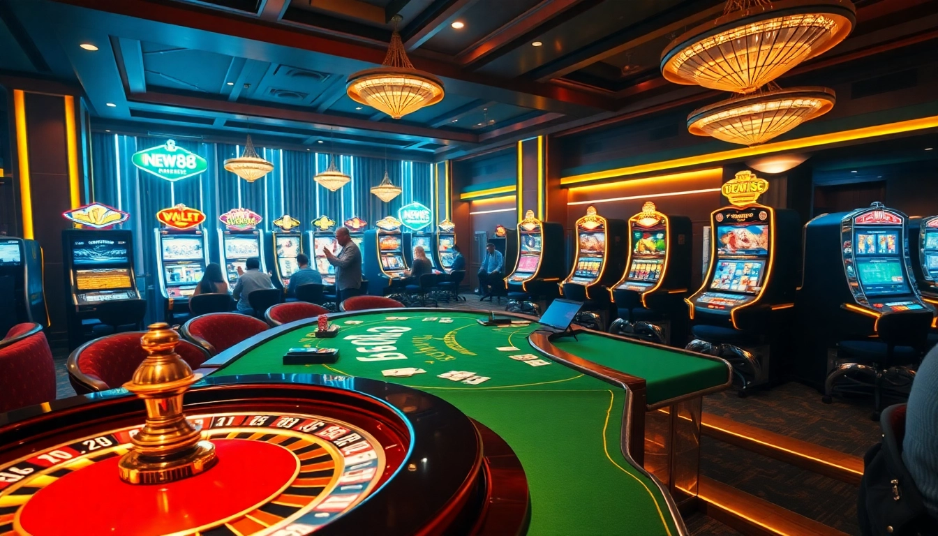 Experience the excitement of new88 with dynamic casino games and vibrant gambling action.