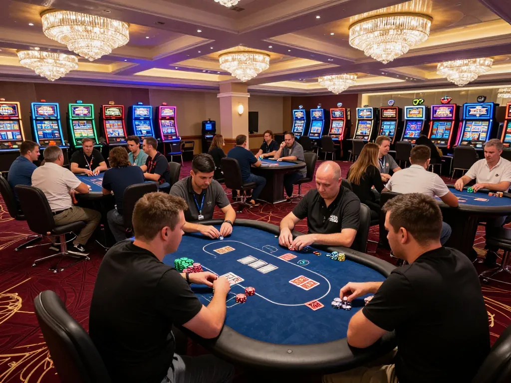 Players engage in thrilling poker action at TR88, showcasing strategy and excitement.