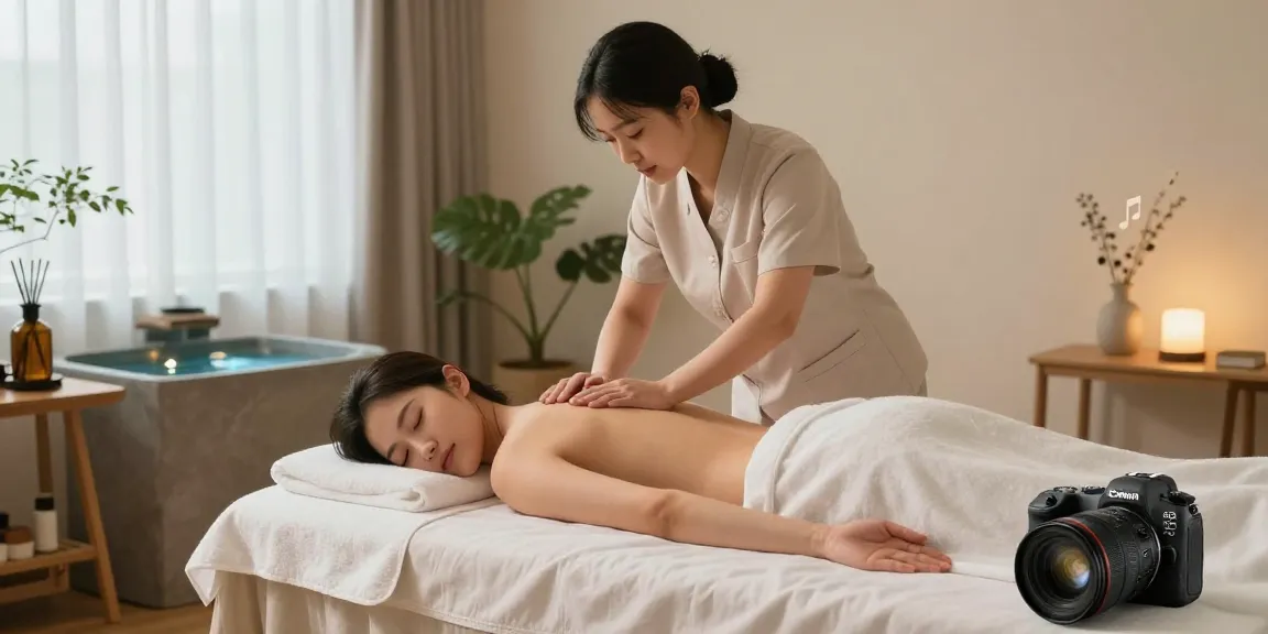 Relaxing 하남출장마사지 session in a serene home environment with a skilled therapist and soothing ambiance.