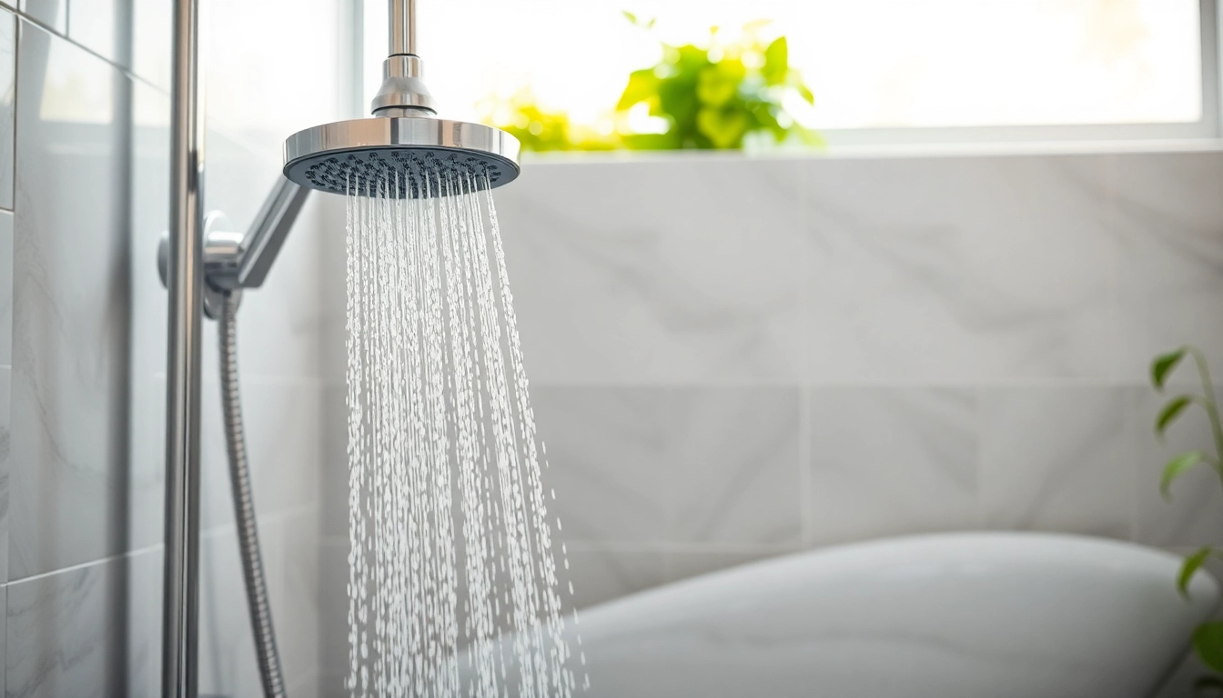 Explore elegant shower uk fittings enhancing a modern bathroom's luxury ambiance.