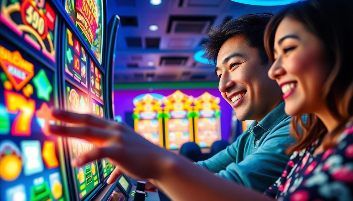 Exciting Hoki138 online gaming experience with vibrant slot machine interface and user engagement.