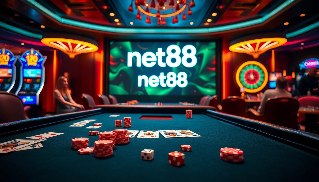 Experience the thrill of net88 with vibrant casino games and exciting betting options.
