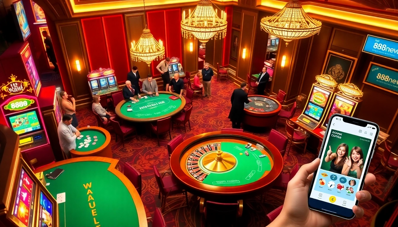 Experience engaging gameplay with the 888new app that features exciting table games and slot machines.