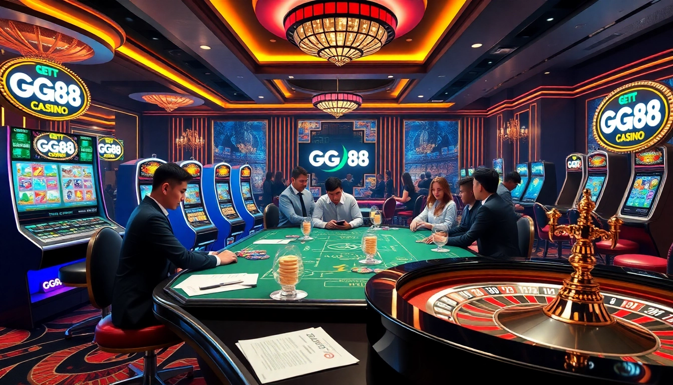 Experience the excitement of GG88 online gambling with vibrant tables and engaging players.