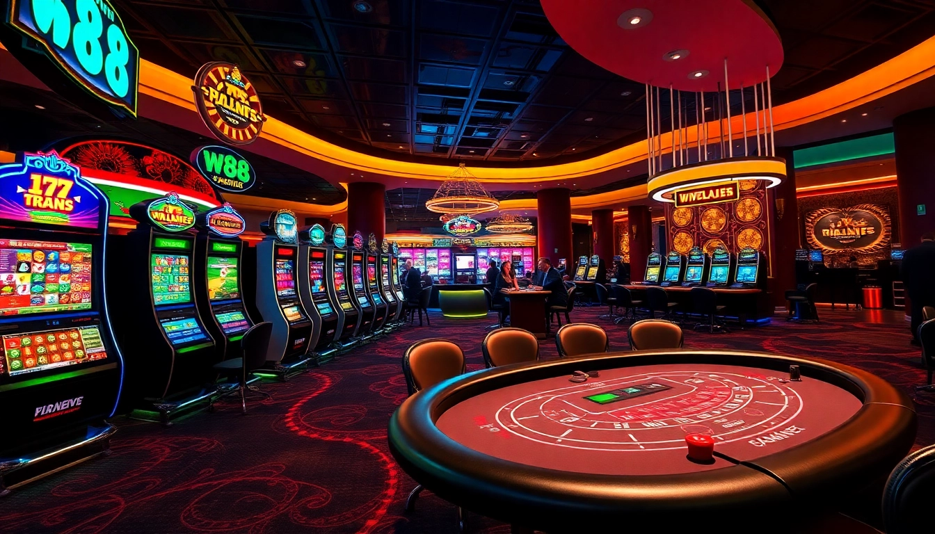 Experience the excitement of online betting with W88 at w88.nyc featuring interactive casino games.