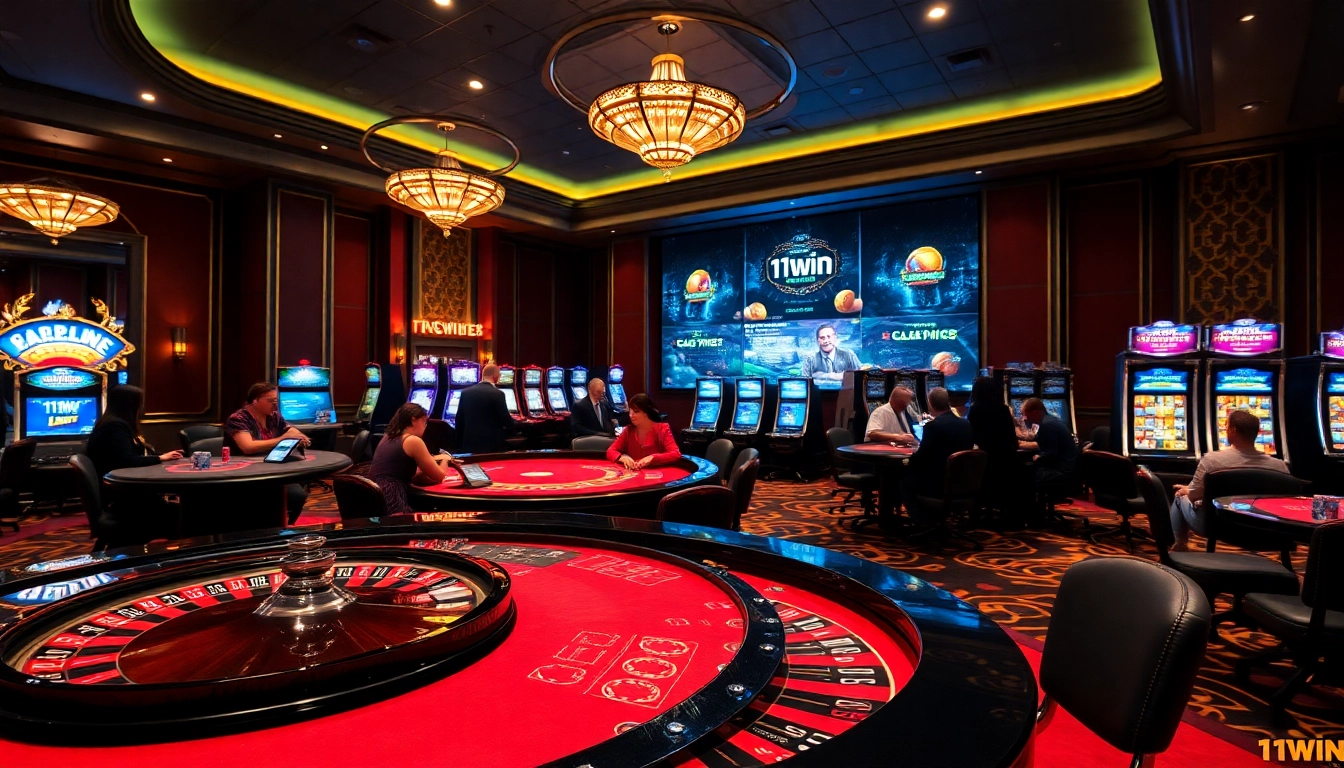 Experience the excitement of 11win with vibrant casino games and thrilling betting action.
