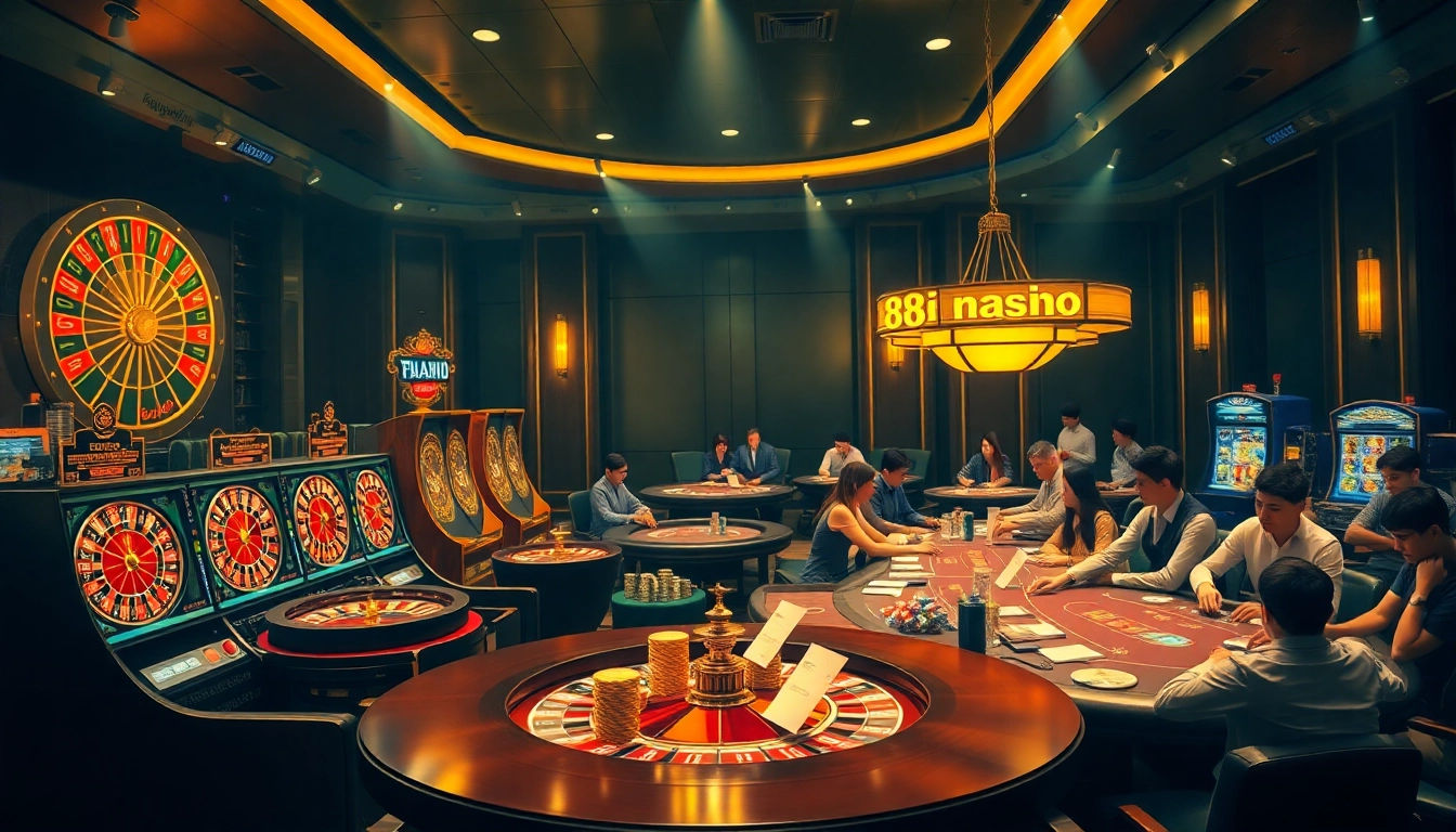 Experience premium gambling excitement with 88i nhà cái at luxurious casino tables.