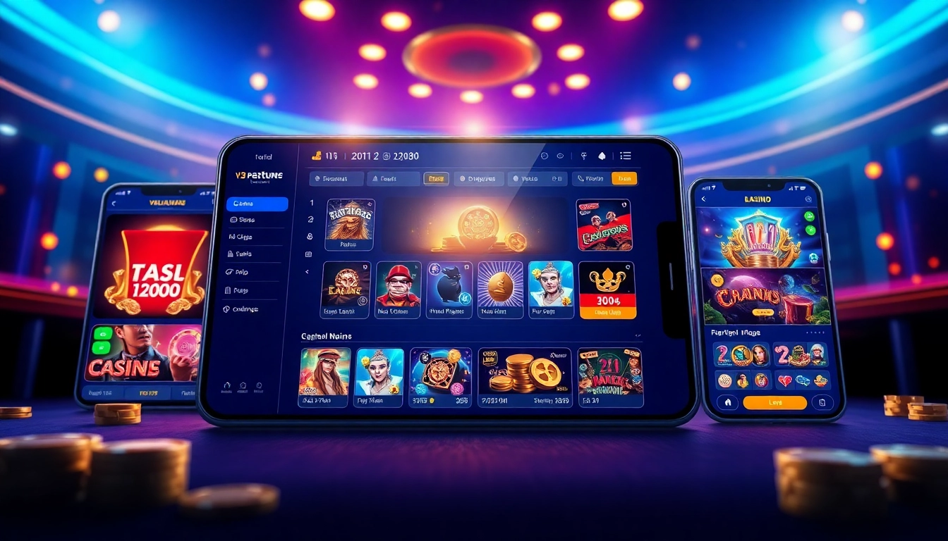 Engaging online gambling interface for vvvwin88.live, showcasing casino games and app accessibility.