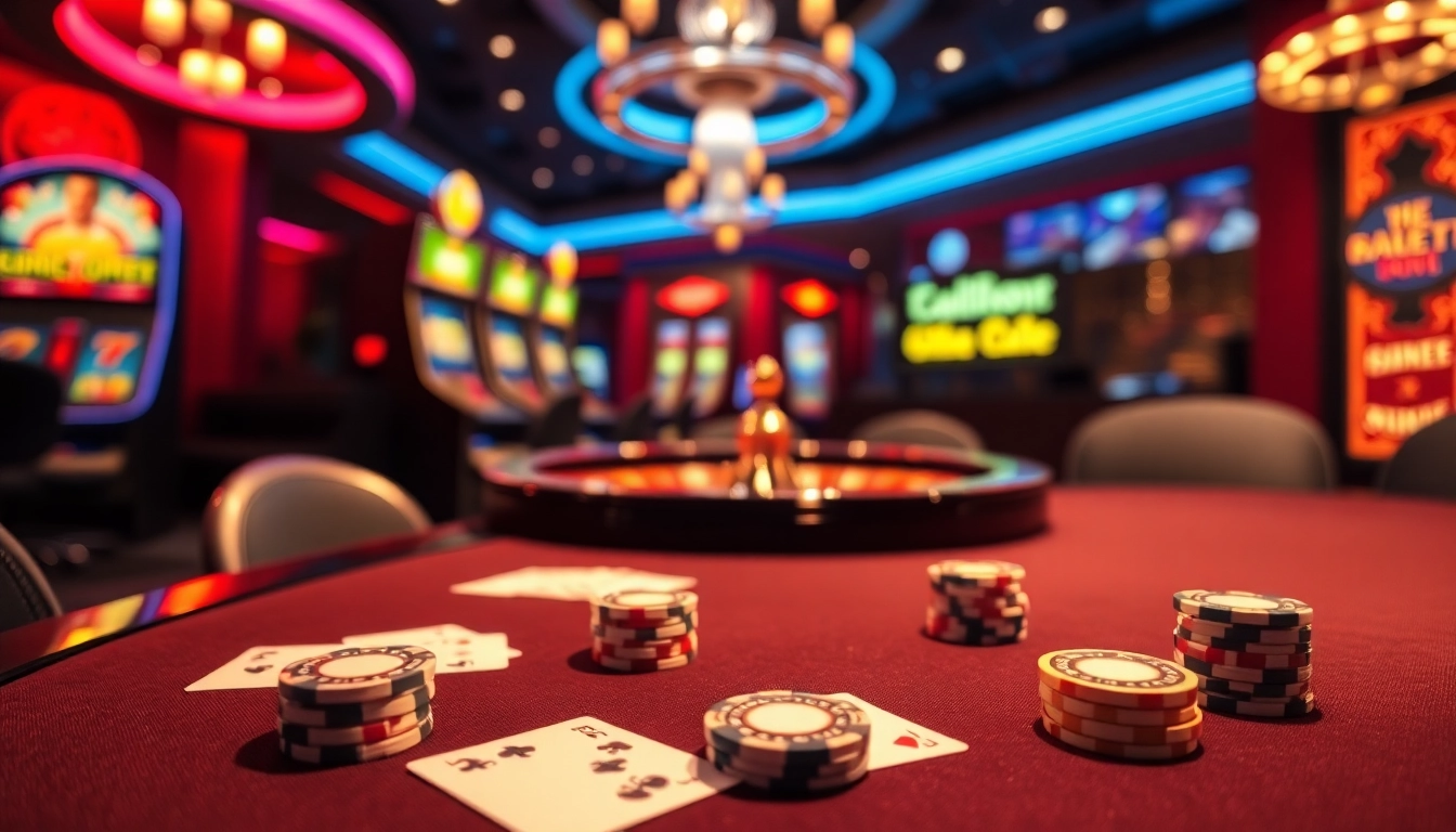Engage in thrilling online gaming at https://kuwin1.club/ with luxurious casino elements like poker chips and roulette.