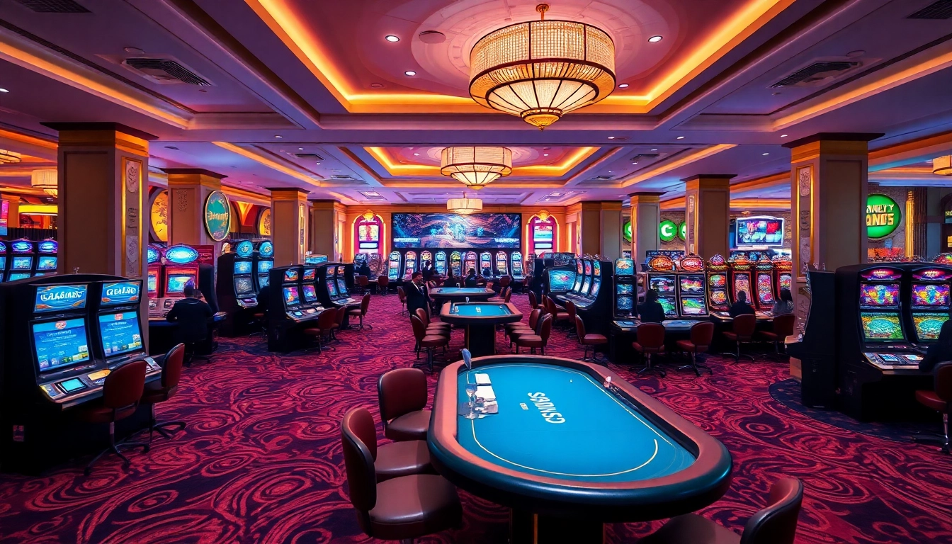 Experience exciting gameplay at gg88.com with vibrant gaming tables and slot machines.