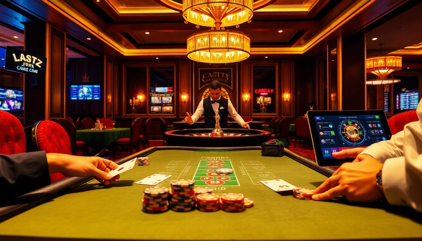 TPJ elevating the casino experience with vibrant poker gameplay and technological integration.