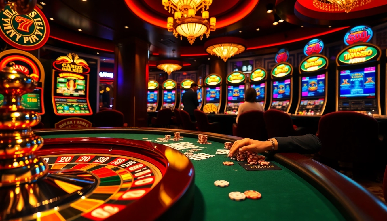 Players enjoy an exciting casino experience at a poker table with cm 88-themed chips and cards.