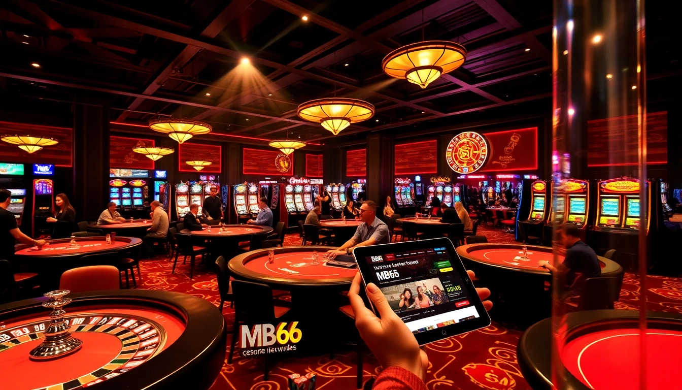 Engage in thrilling games at MB66 casino for top online gaming experiences!