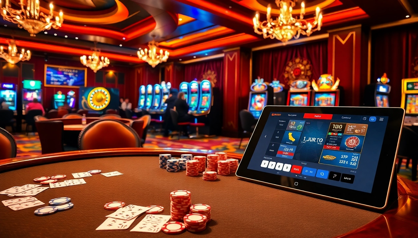 Engaging gamblers with professional gameplay at https://jun88pl.com/ casino tables filled with excitement.