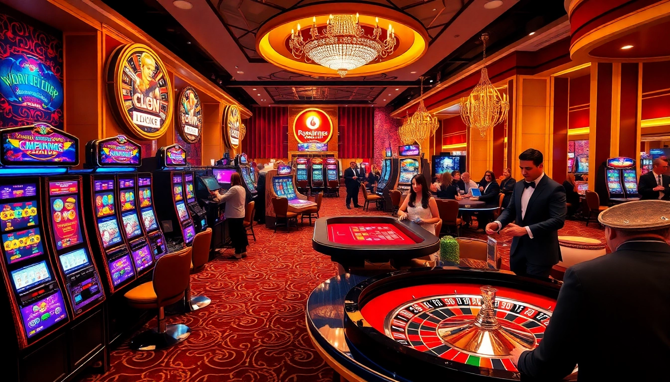 Cwin casino players engaging with vibrant gaming activities and exciting promotions.