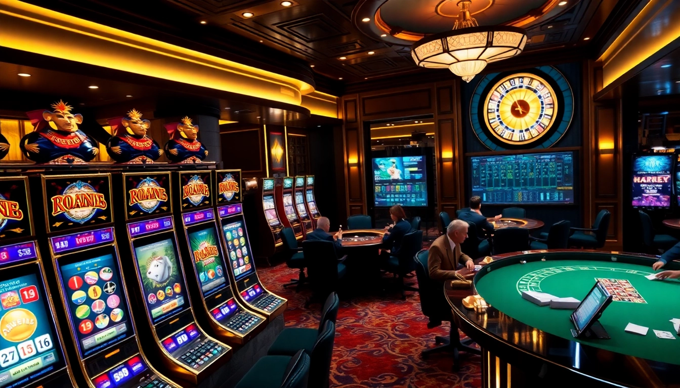 Experience thrilling gameplay at https://www.66slots8.com/ with luxurious casino scenes and engaging gaming action.