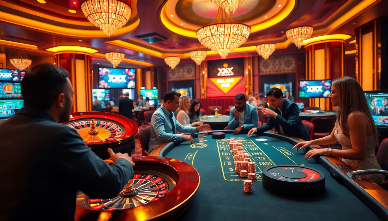 Engage in thrilling action with engaging XXX games at buzzing casino tables. Enjoy poker chips and roulette!
