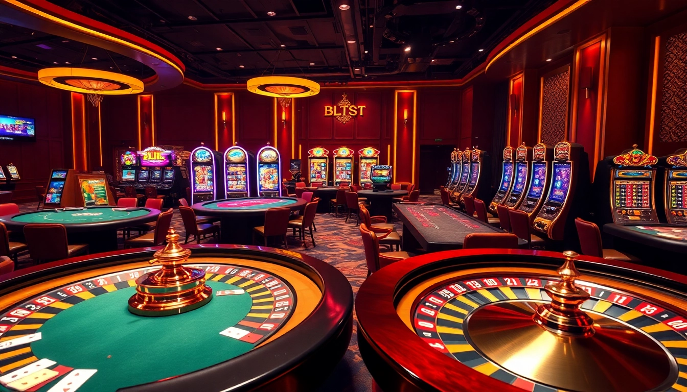 Experience exciting gameplay at rr88.com with vibrant casino tables, roulette wheels, and colorful chips.