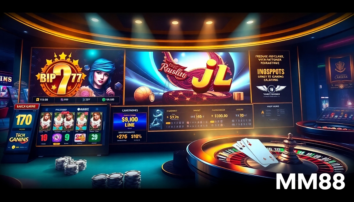 Experience the luxury of MM88 online casino with vibrant games and jackpots.